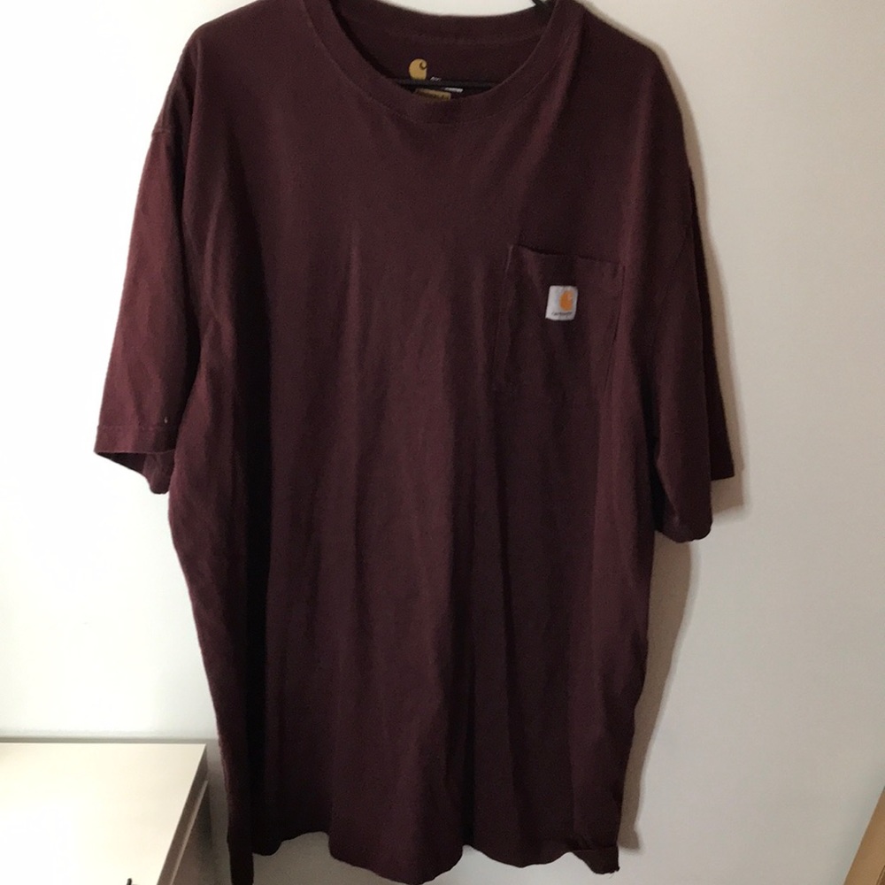 Mens Carhartt Front Pocket Short Sleeve